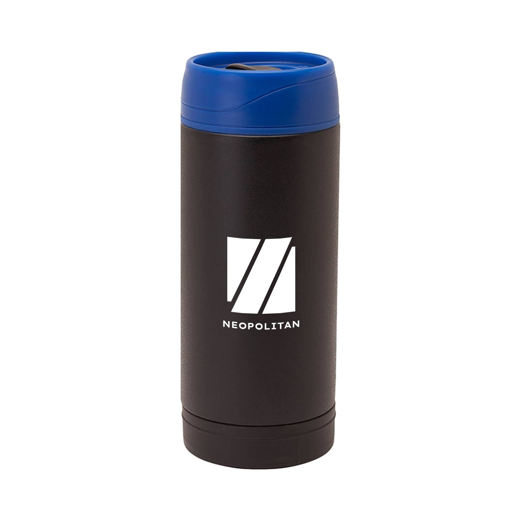 18 Oz. Frosty Double Wall Steel Tumbler/Cooler  Imprinted with Logo (Q500622)