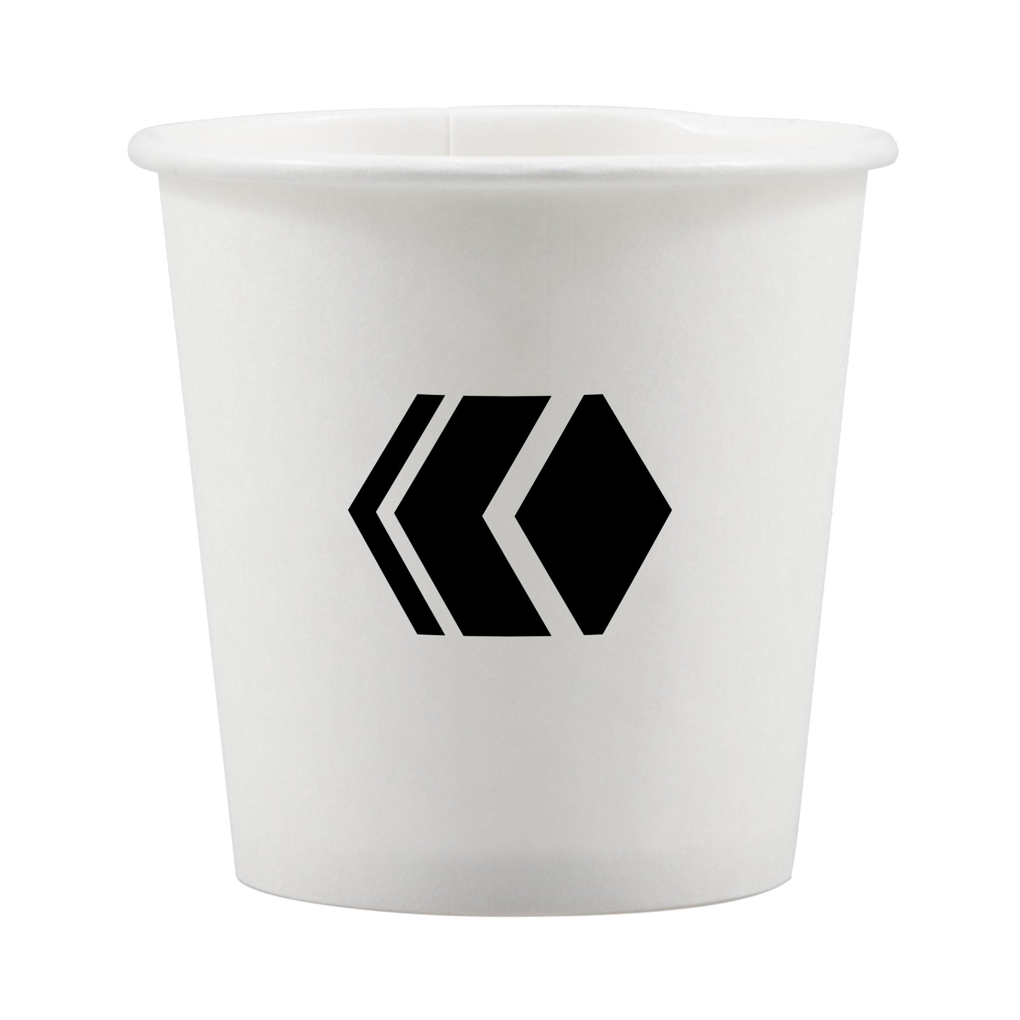4 Oz. White Digital Paper Cups  Imprinted with Logo (Q502211)