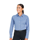 Devon & Jones Women's CrownLux Performance® Gingham Dress Shirt  Imprinted with Logo (Q502432)