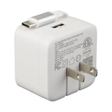ETL Listed 20W Wall Charger With Retractable Cable (Q502532)