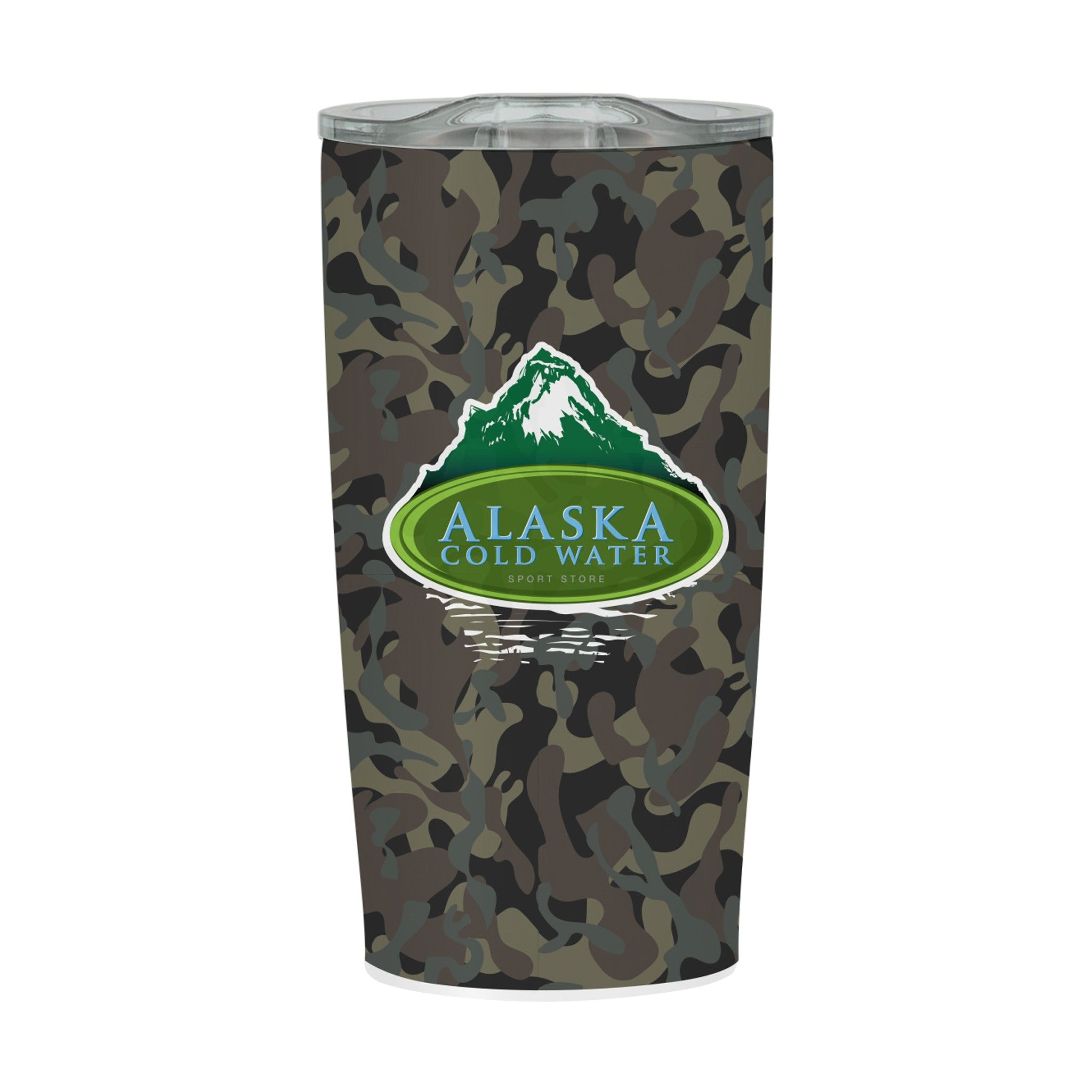 20 Oz. Full Color Marshland Camo Himalayan Tumbler  Imprinted with Logo (Q502822)