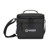 Acadia Box Cooler - Black  Imprinted with Logo (Q502922)