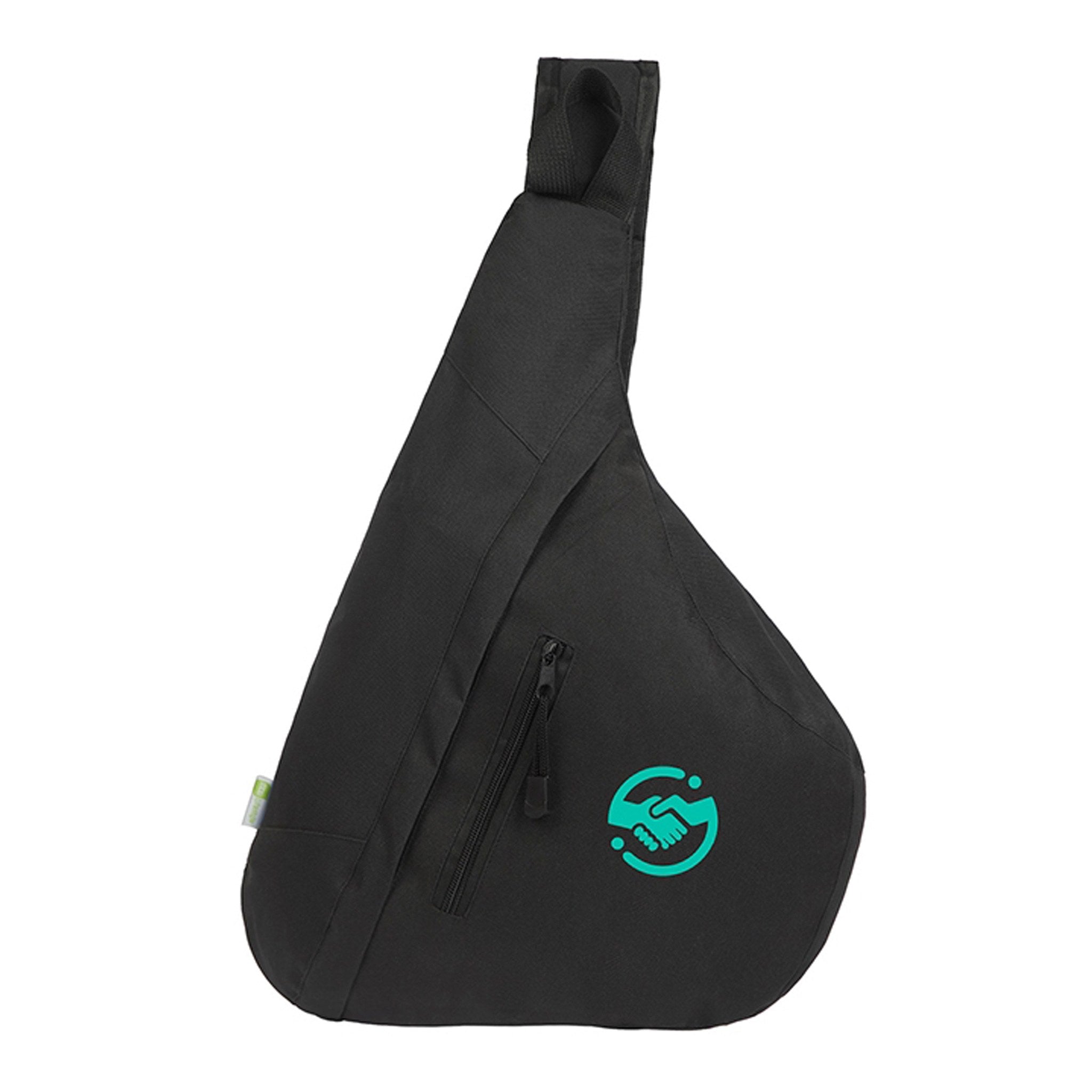 Flexi Crossbody RPET Sling Bag  Imprinted with Logo (Q504022)