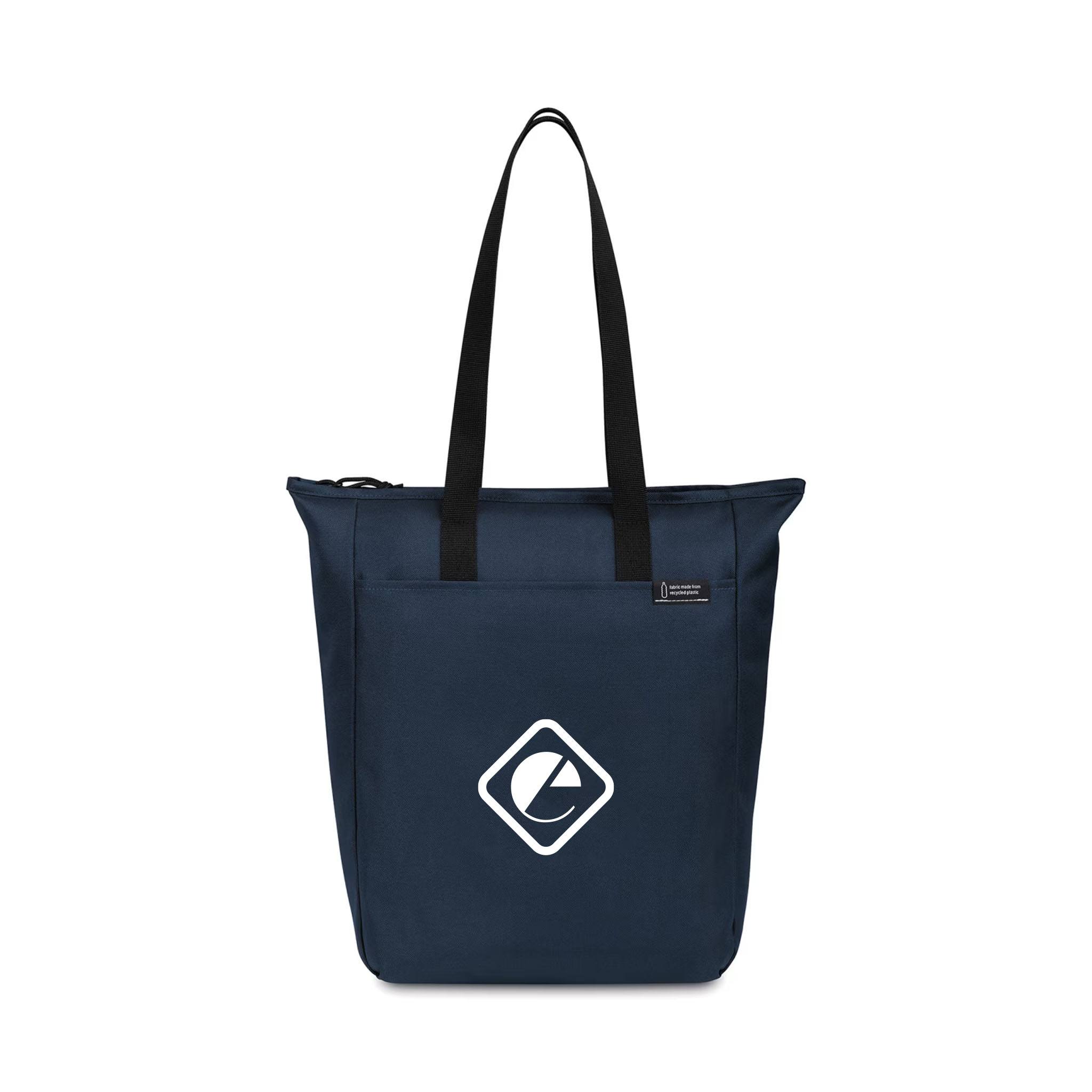 Renew rPET Zippered Tote - Navy (Q504822)