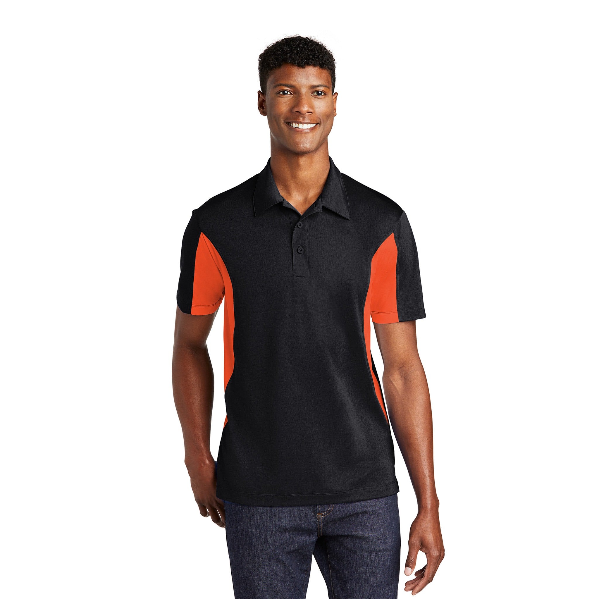 Custom Sport-Tek® Side Blocked Micropique Sport-Wick® Polo