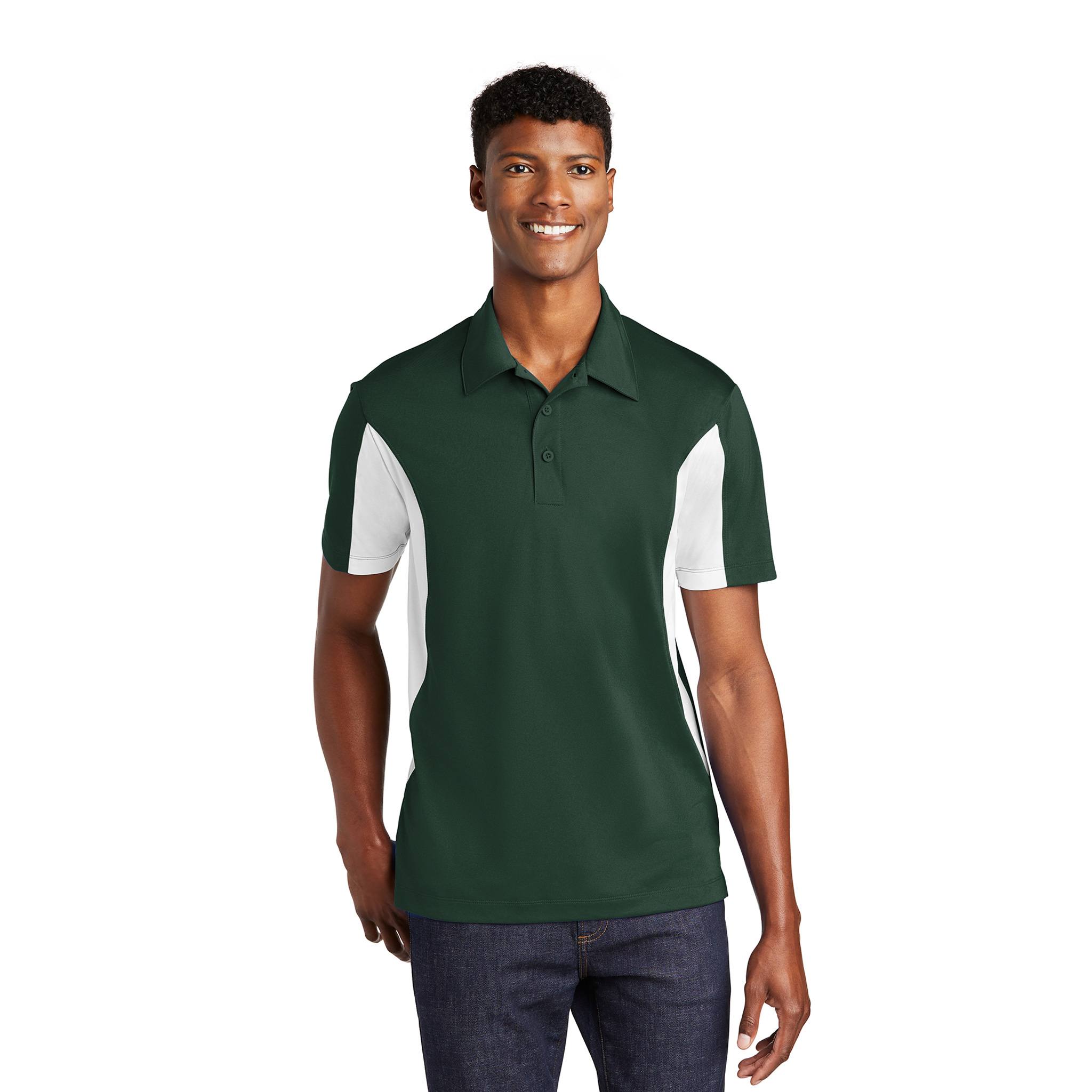 Custom Sport-Tek® Side Blocked Micropique Sport-Wick® Polo