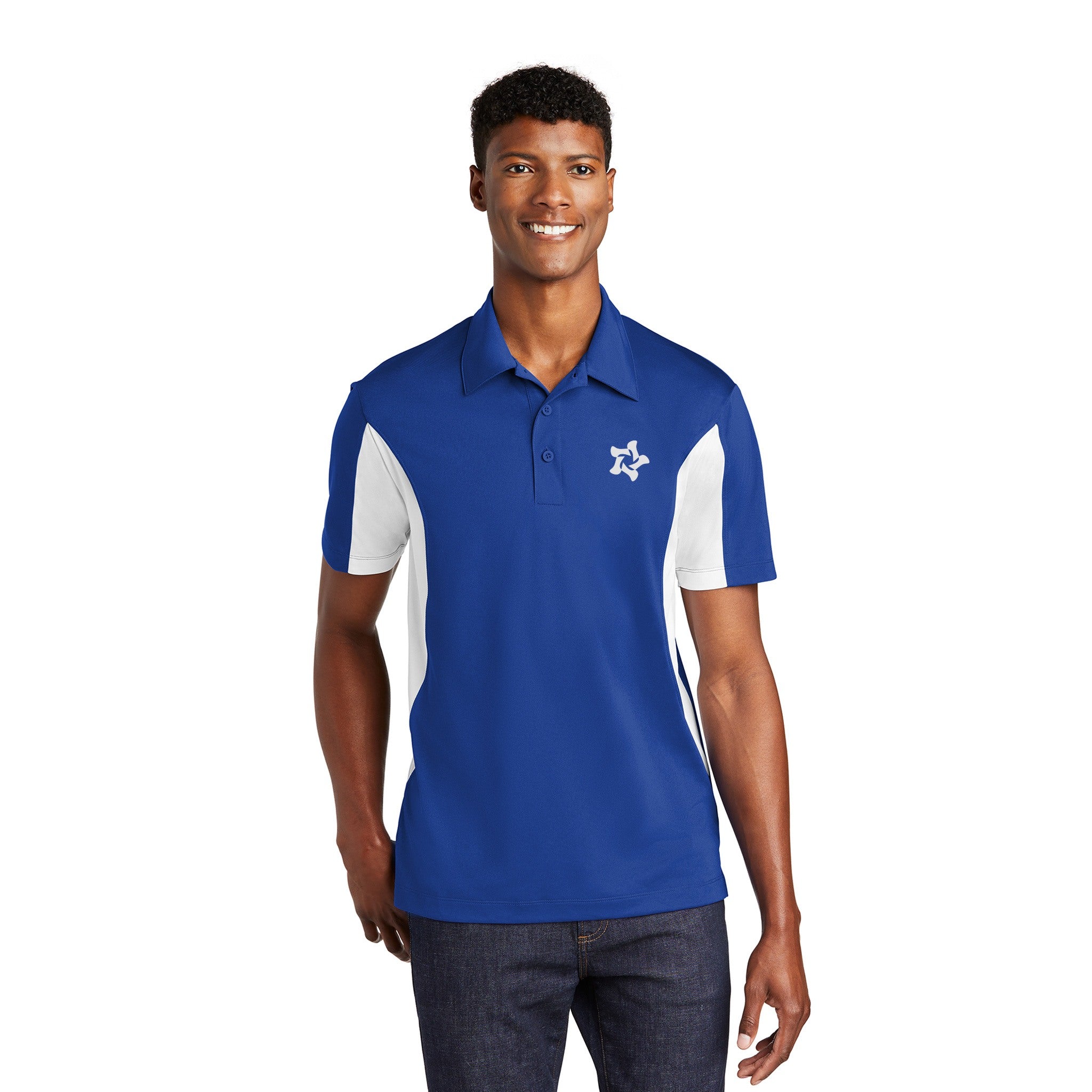 Custom Sport-Tek® Side Blocked Micropique Sport-Wick® Polo Shirt (Q505311) As low as (Minimum Quantity 24