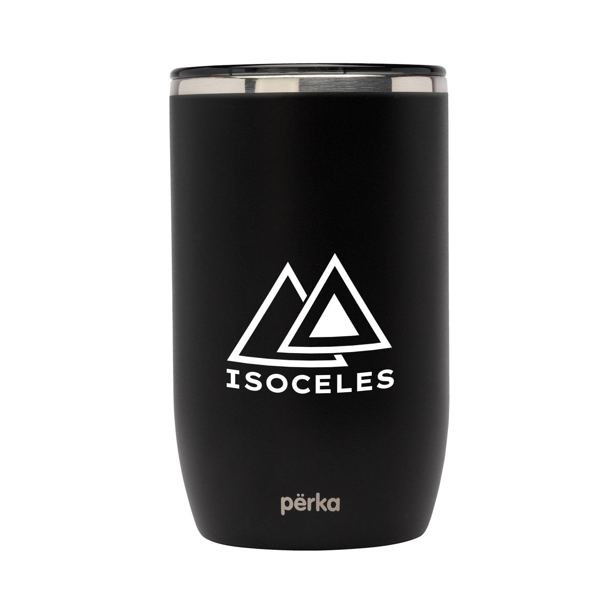 13 Oz. Perka® Ransom Stainless Steel Tumbler  Imprinted with Logo (Q508322)