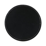 Benson 4 Pc. Bonded Leather Coaster Set (Q509422)