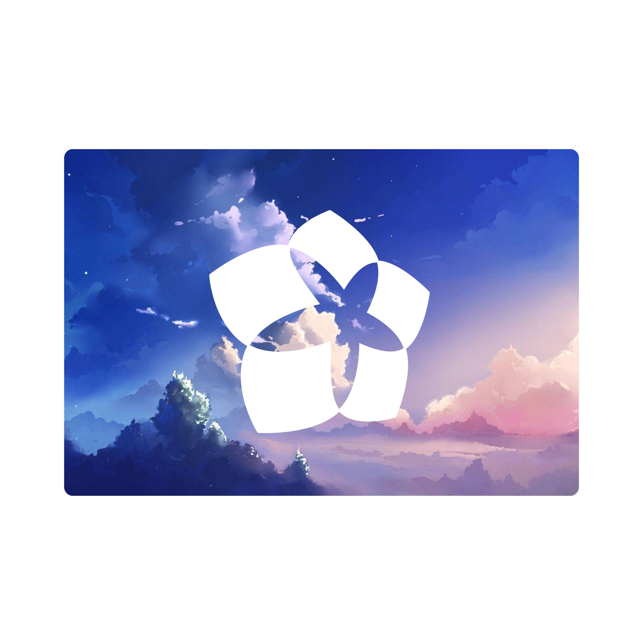 18 x 12 Ultra-Thin Repositionable Counter Mat  Imprinted with Logo (Q509822)