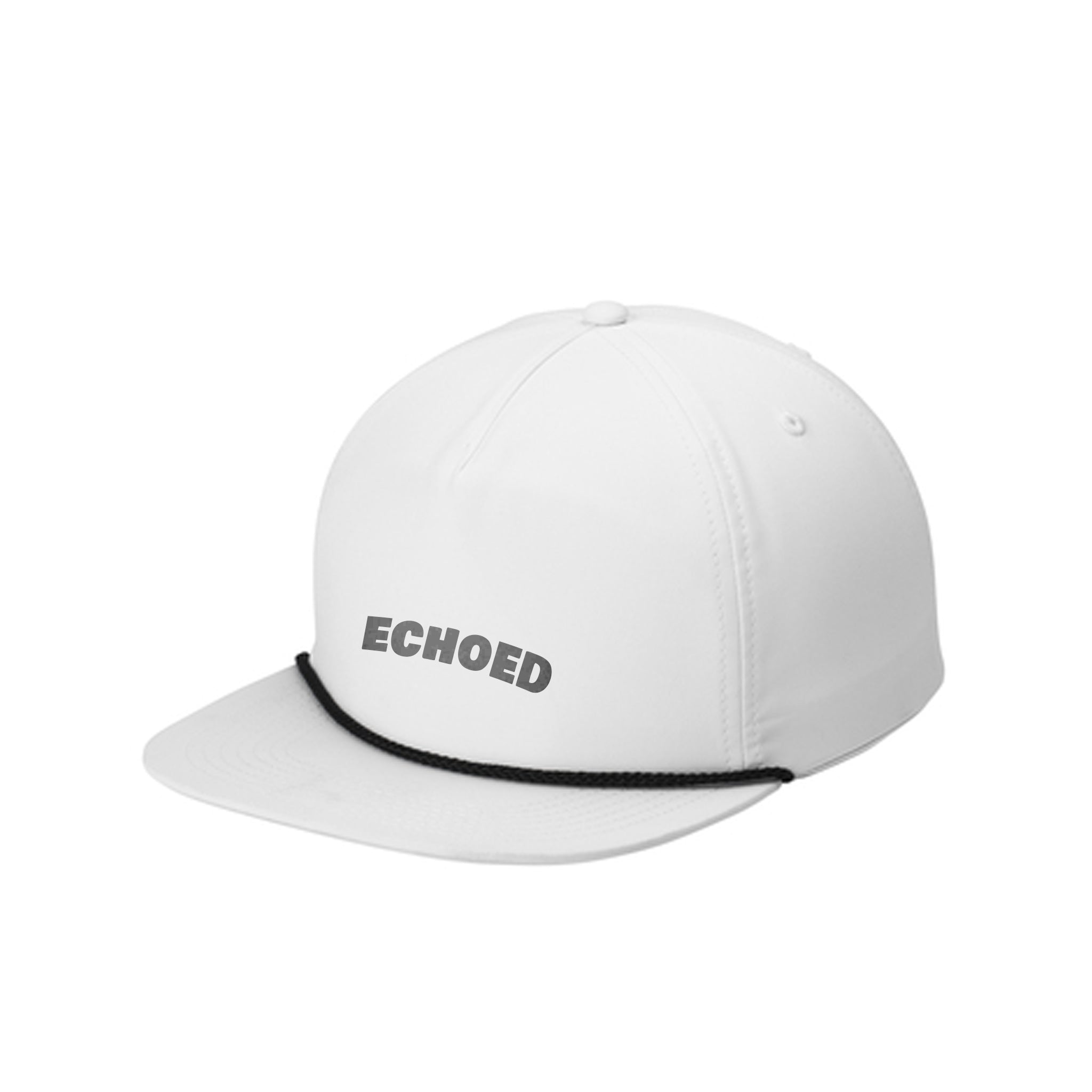 Port Authority® 5-Panel Poly Rope Cap  Imprinted with Logo (Q510922)