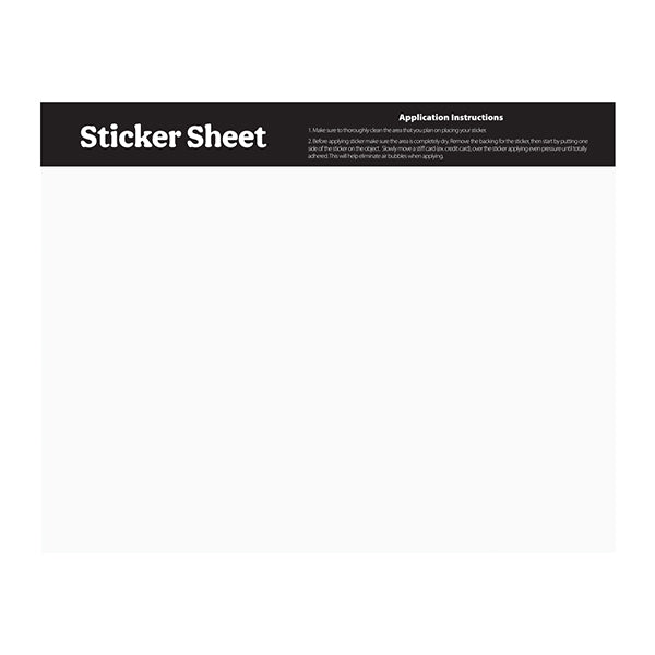 Custom 5.5 x 7 Inch Sticker Sheet Custom Shapes (Q511022) - Stickers ...