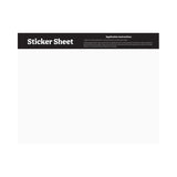 5.5 x 7 Inch Sticker Sheet Custom Shapes (Q511022)