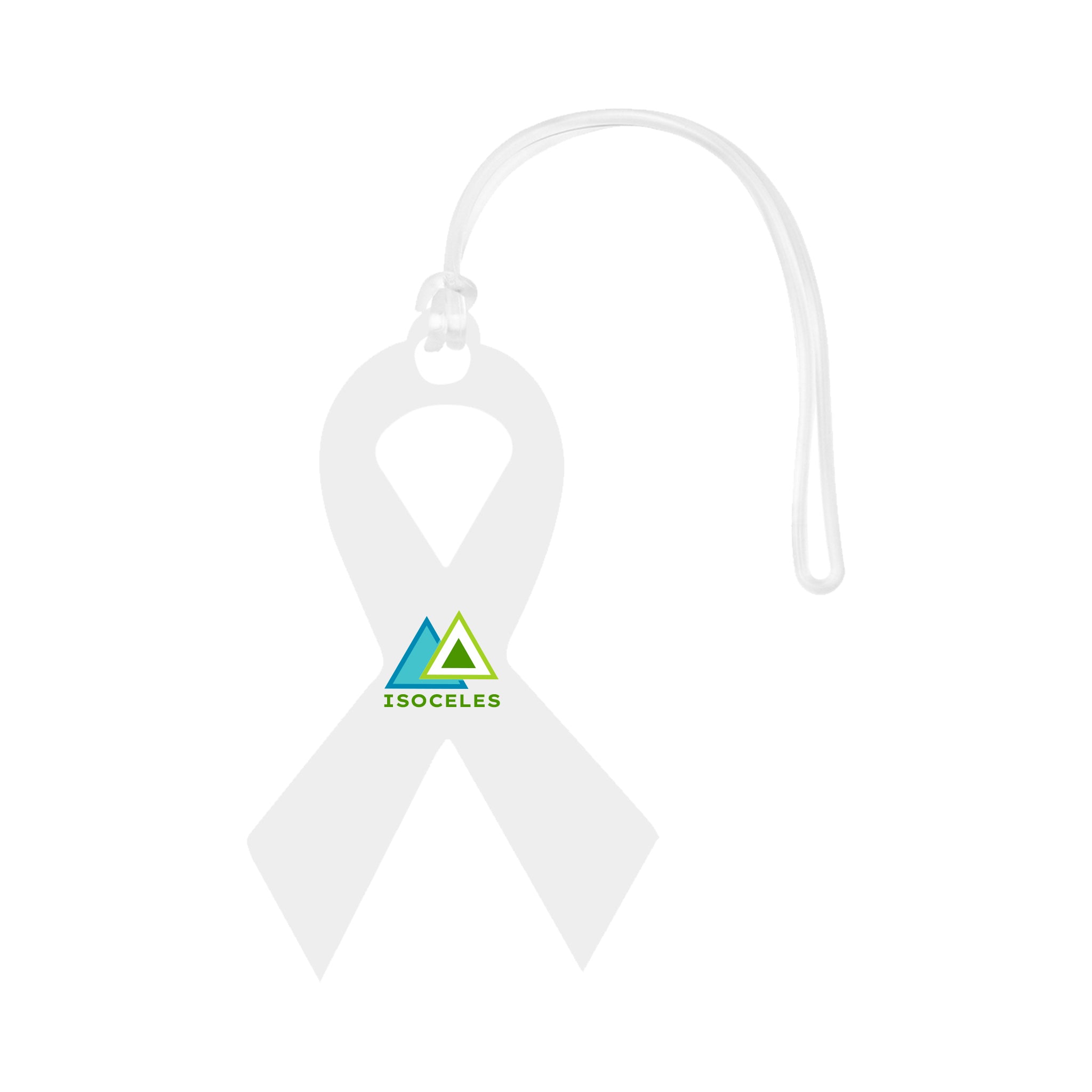 Acrylic Bag Tag - Custom Shapes 9 Inch  Imprinted with Logo (Q512222)