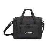 Acadia XL Box Cooler - Black  Imprinted with Logo (Q512922)