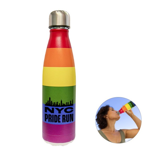 Rainbow Bottle  Imprinted with Logo (Q513122)