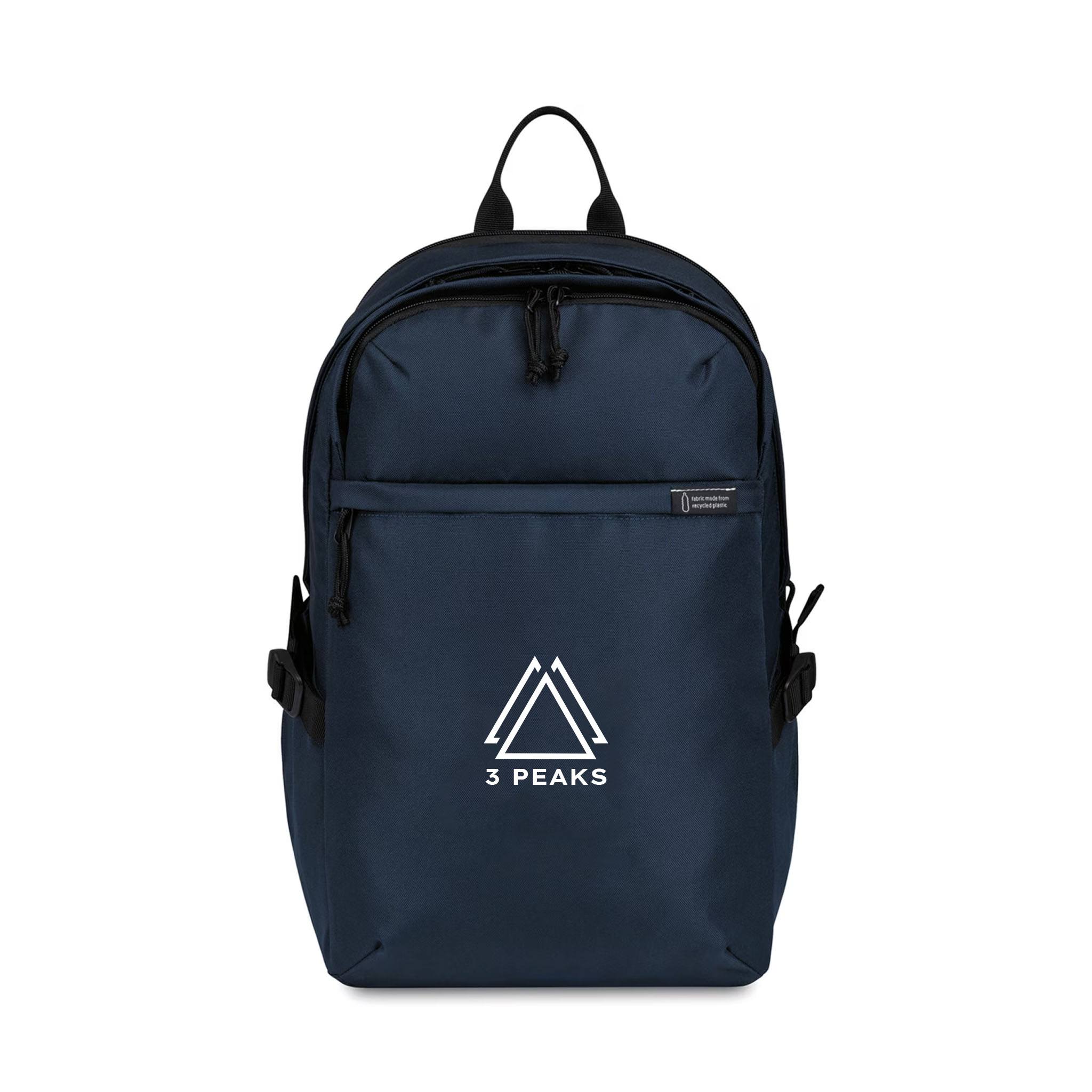 Renew rPET Computer Backpack - Navy (Q514822)