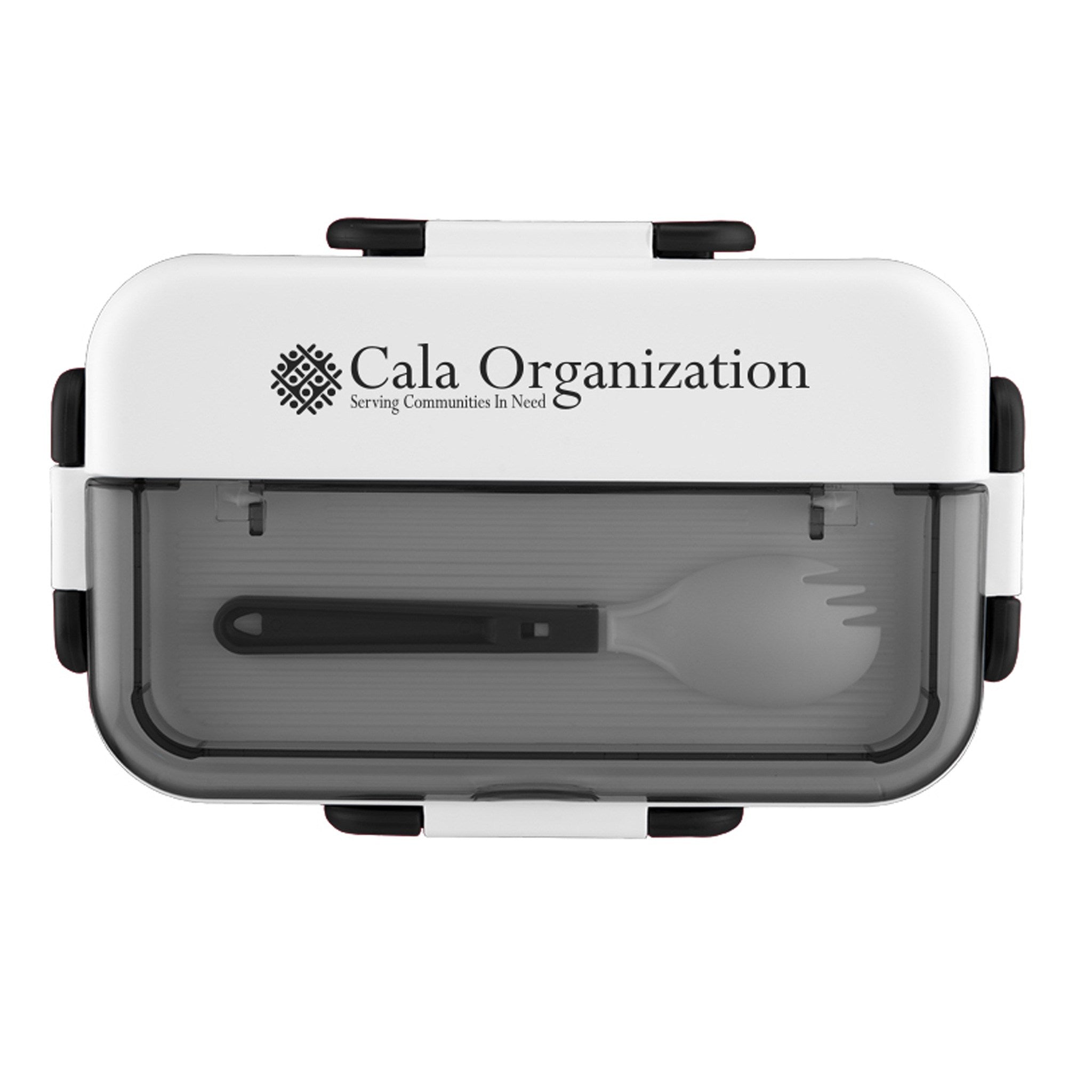 Broadview Bento Box With Spork  Imprinted with Logo (Q515122)