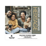 African-American Heritage: Family Calendar  Imprinted with Logo (Q515722)