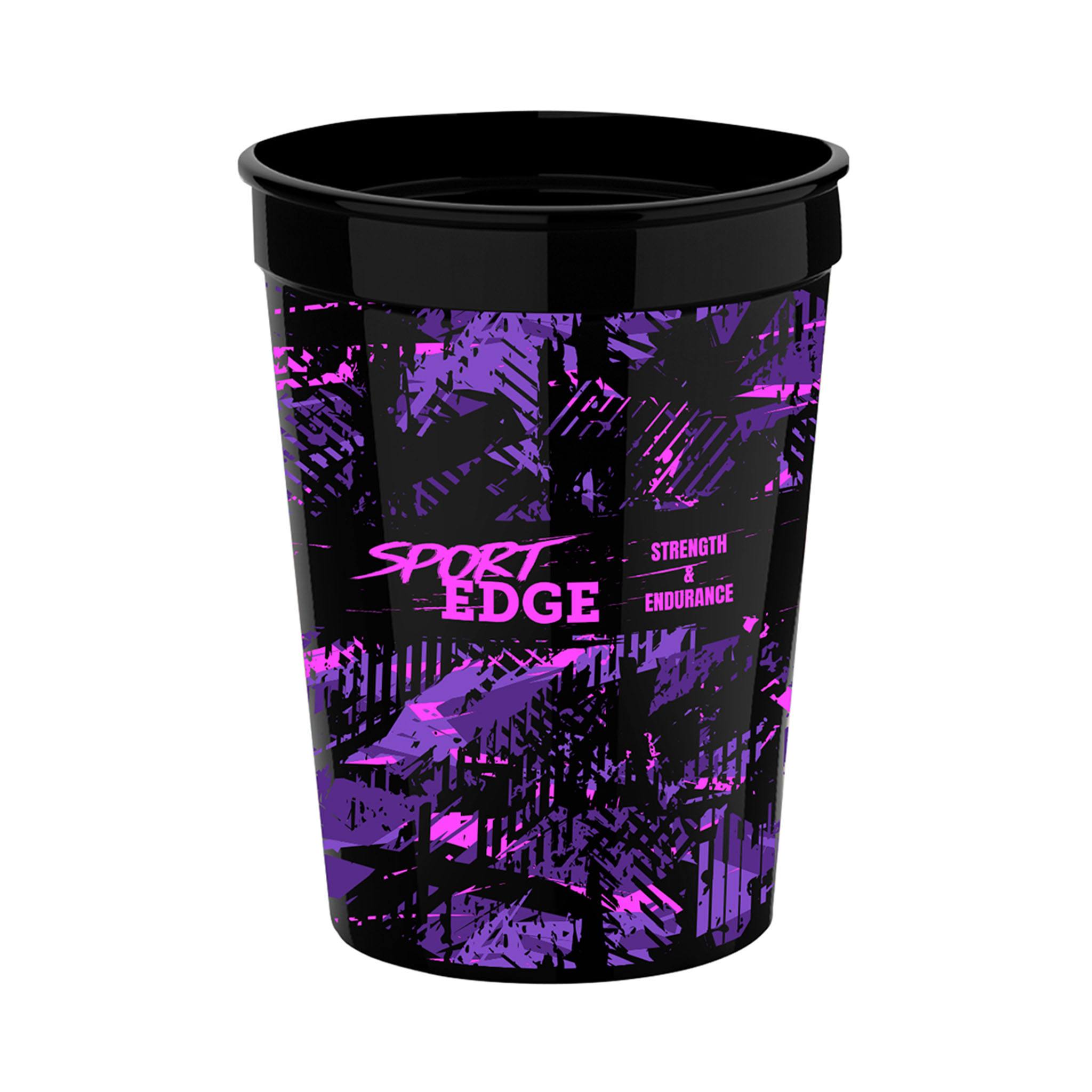 12 Oz. Full Color Big Game Stadium Cup  Imprinted with Logo (Q515822)
