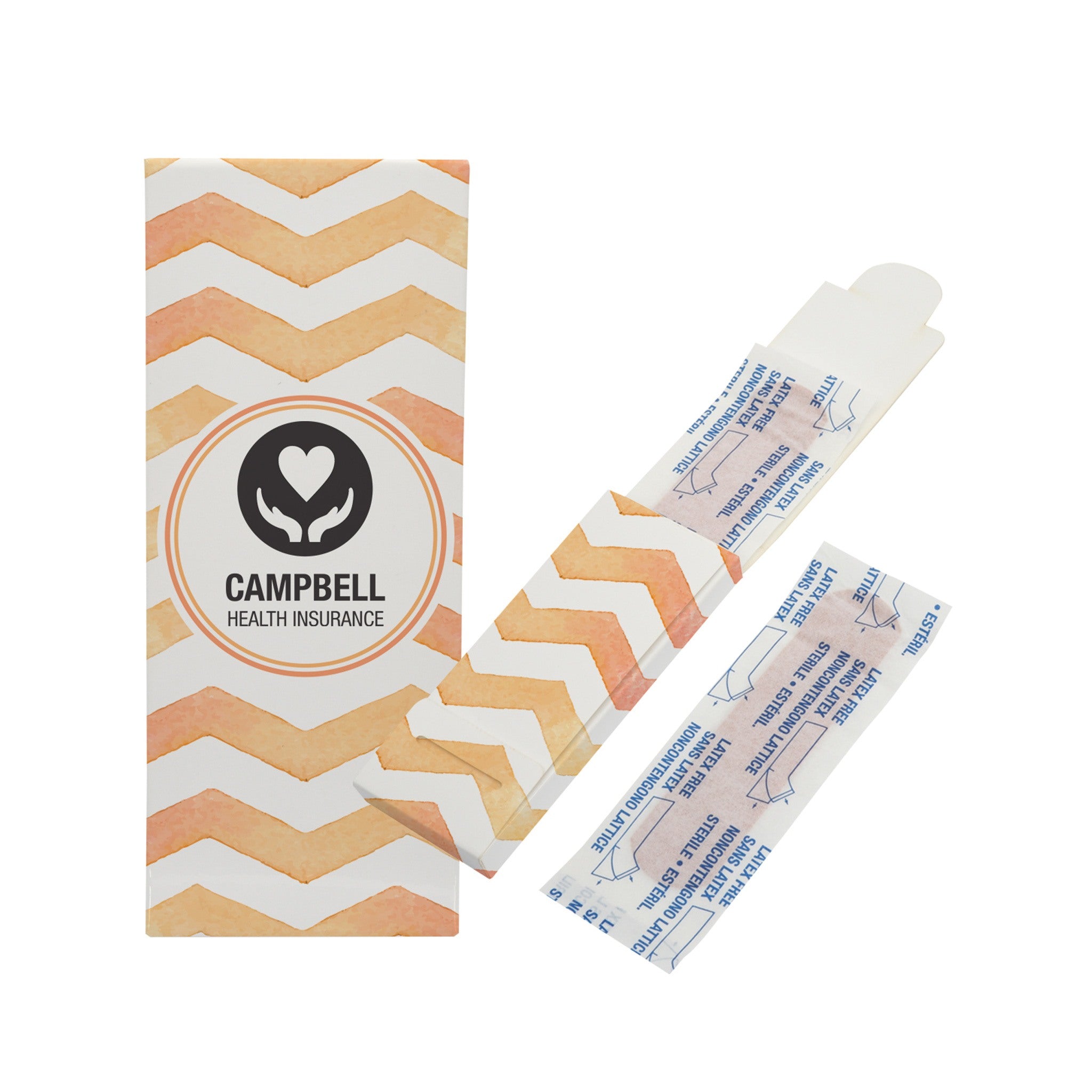 Bandage Pocket Kit 2 Bandages  Imprinted with Logo (Q516111)