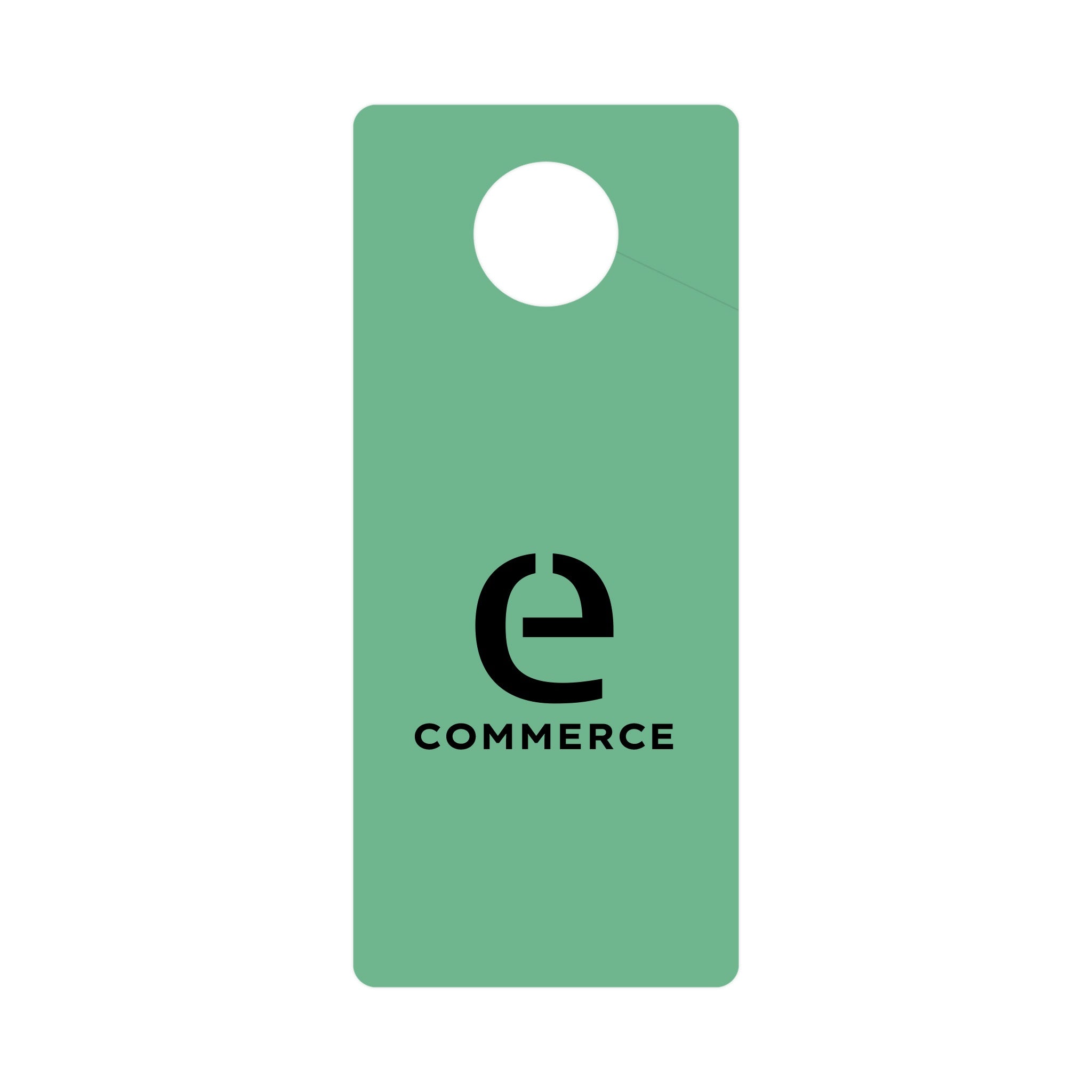 American DigitalCard Stock 24 Pt. Hang Tag  Imprinted with Logo (Q517332)