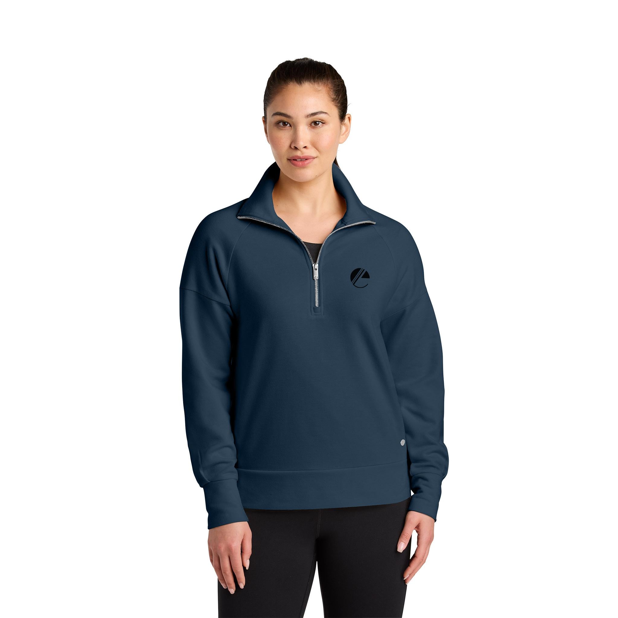 OGIO® Women’s Luuma 1/2-Zip  Imprinted with Logo (Q517432)