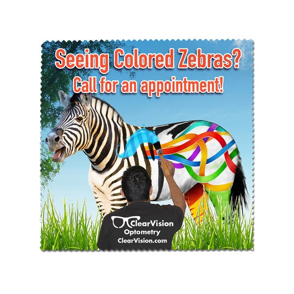 5 x 5 The Full Color Napier RPET Cleaning Cloth & Screen Cleaner  Imprinted with Logo (Q518022)