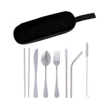 Stainless Steel Cutlery Set In Pouch (Q521922)