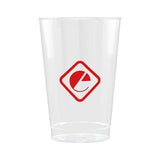 12 Oz. Clear Fluted Digital Plastic Cup (Q522211)