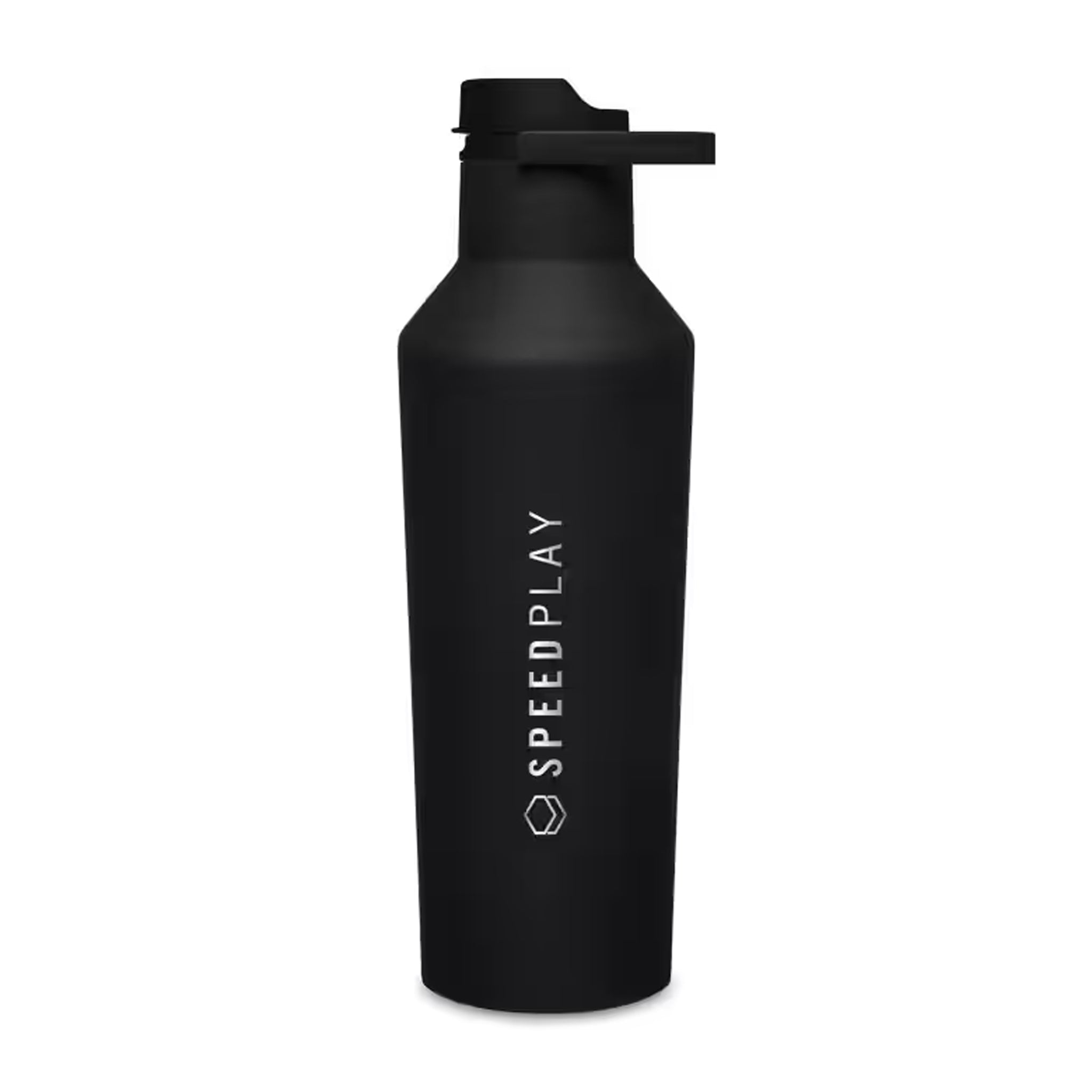 32 Oz. Corkcicle Sport Canteen Soft Touch - Matte Black  Imprinted with Logo (Q523022)