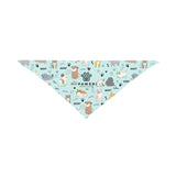 rPET Polyester Small Triangle rPET Pet Bandana  Imprinted with Logo (Q523432)