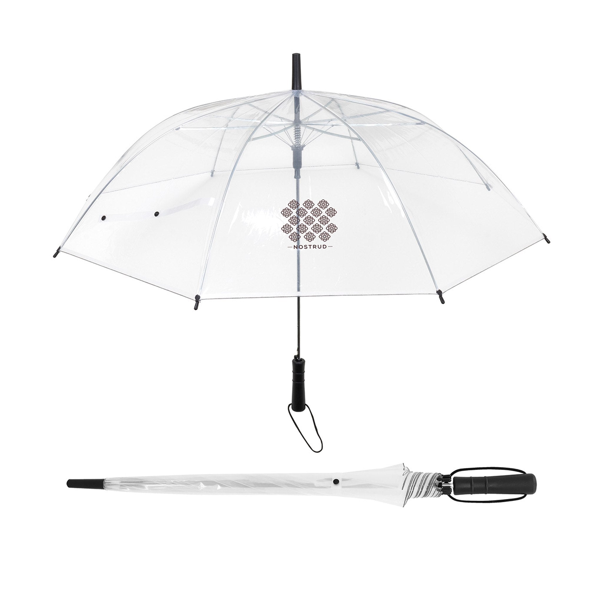 Panorama 46 Inch Arc Auto-Open Clear Umbrella (Q523532)