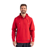 Cutter & Buck Roam Eco Half Zip Mens Hooded Pullover (Q524332)