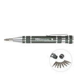 8 Bit Metal Screwdriver Tool Kit with Metal Clip (Q524711)