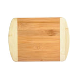 8 x 5.75 Inch Two-Tone Bar Bamboo Cutting Board (Q525022)