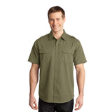 Port Authority® Stain-Resistant Short Sleeve Twill Shirt (Q525265)