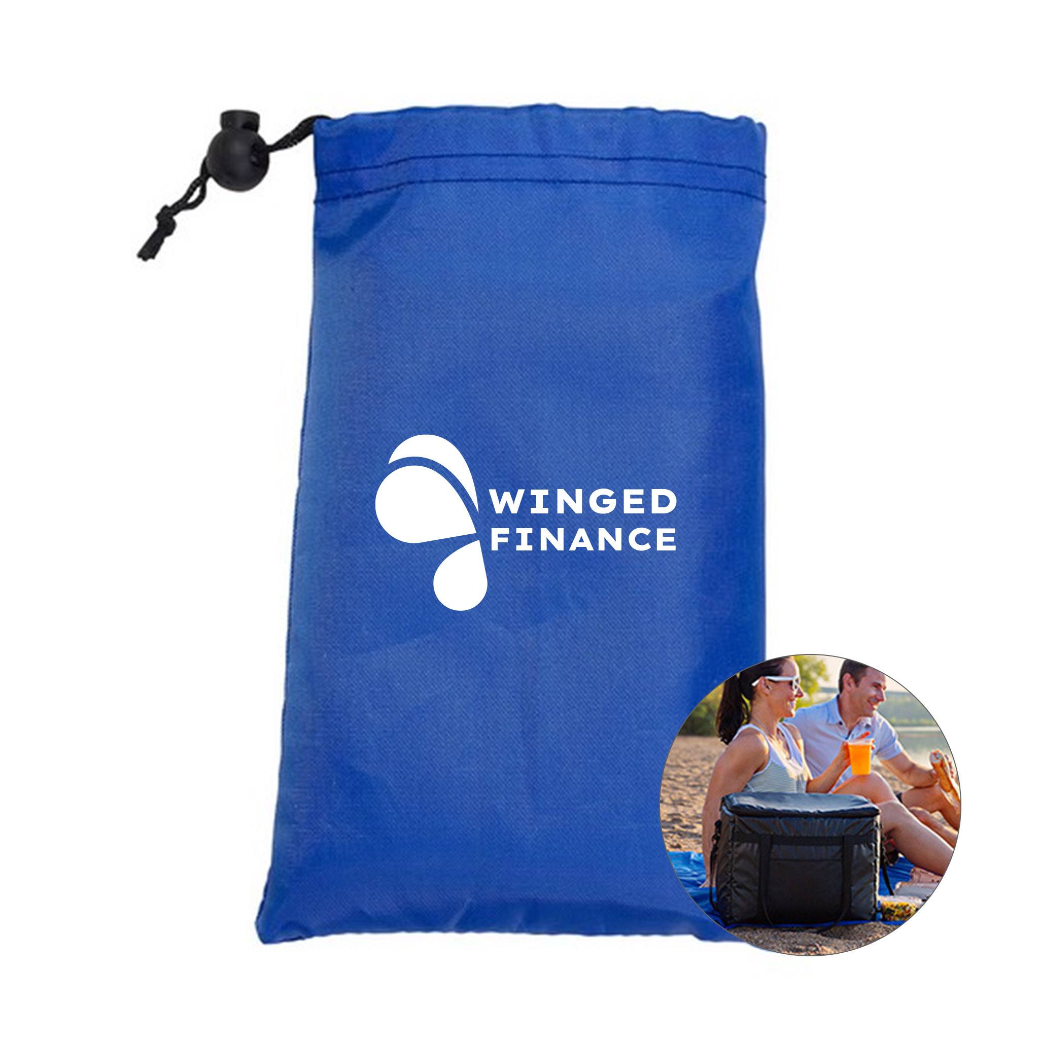 Rendezvous Foldable Picnic Blanket  Imprinted with Logo (Q525322)