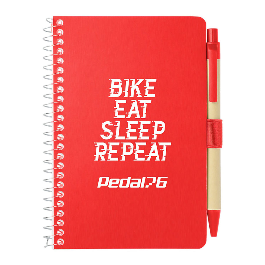 4 x 6 Inch FSC® Mix Pocket Spiral Notebook With Pen (Q525622)