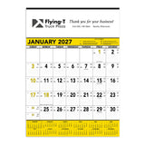 Yellow & Black Contractor's Memo (13-sheet) Calendar (Q525722)