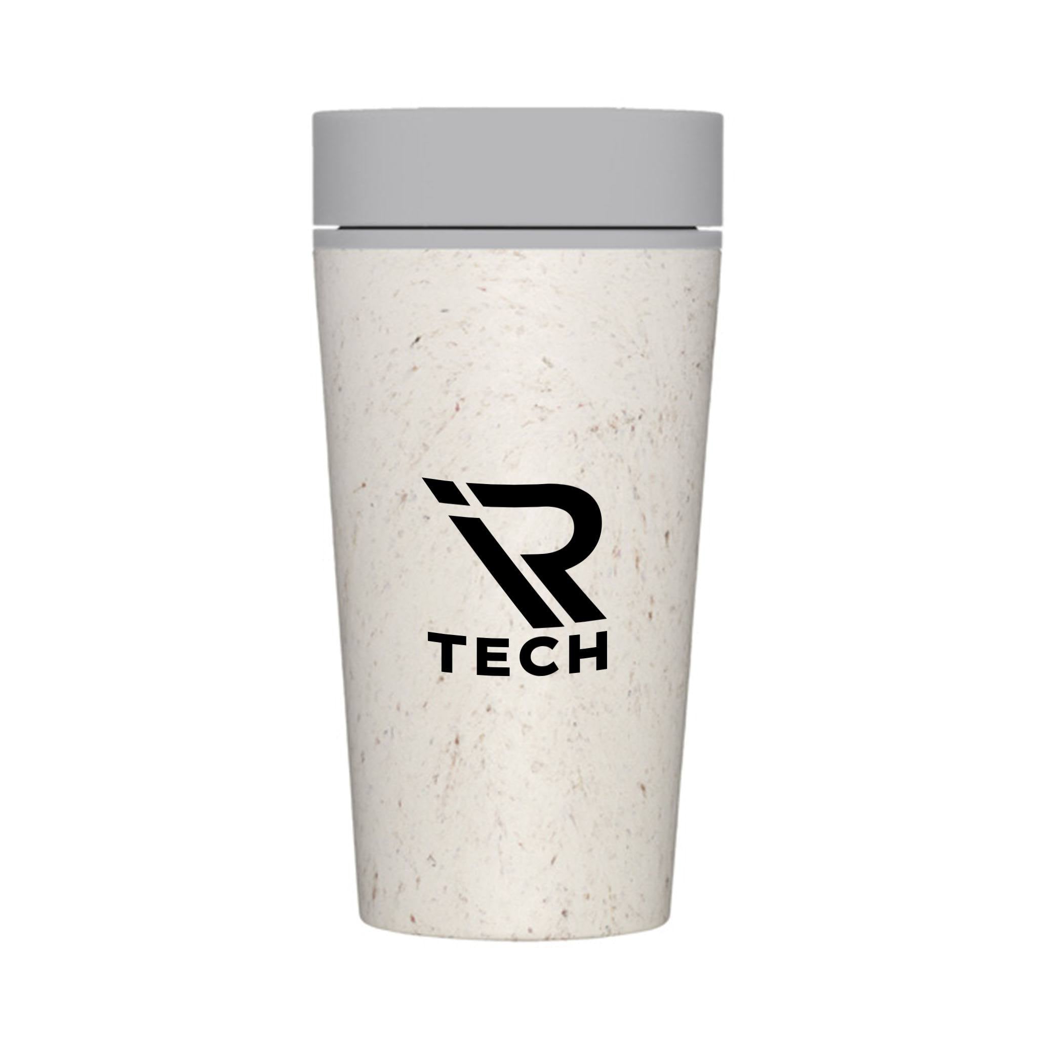 12 Oz. Circular Cup Travel Mug - Dusk Grey (Q527522)