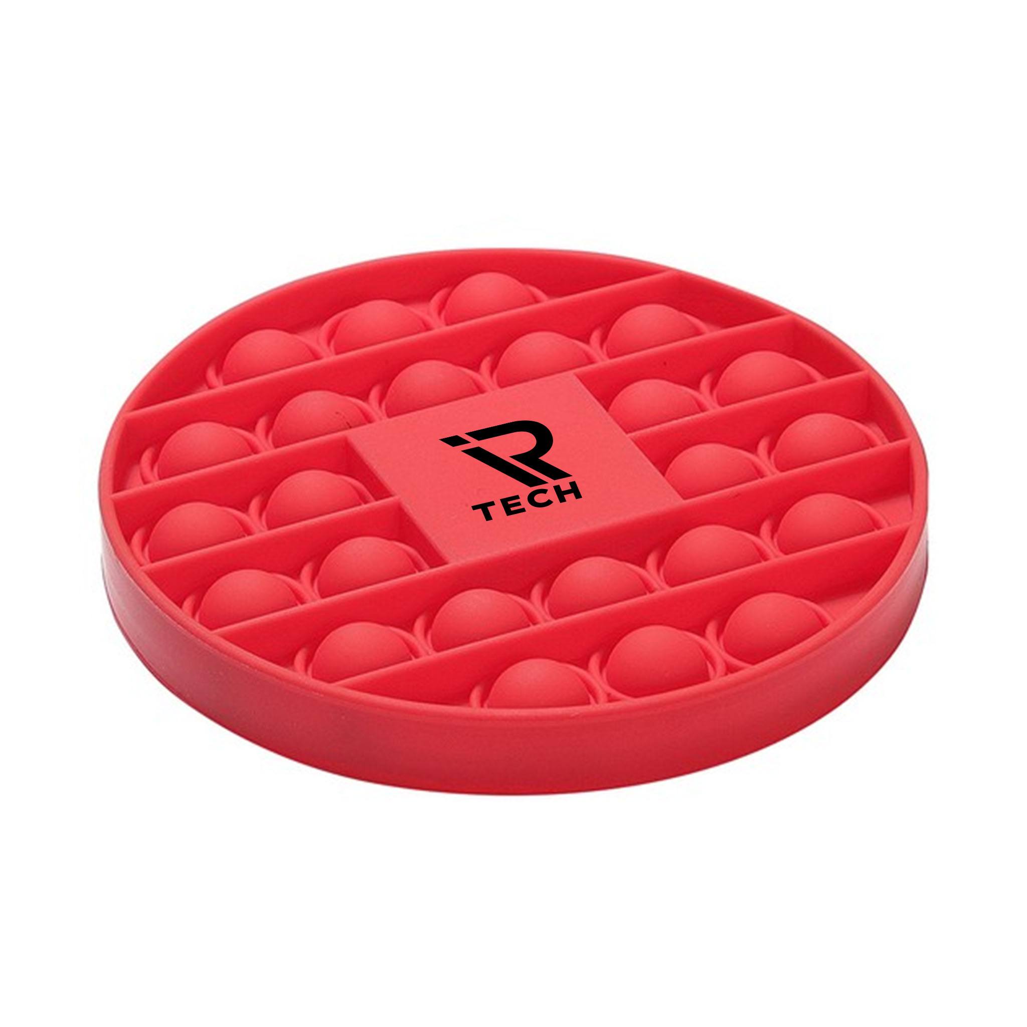 Push Pop Round Bubble Game  Imprinted with Logo (Q528622)