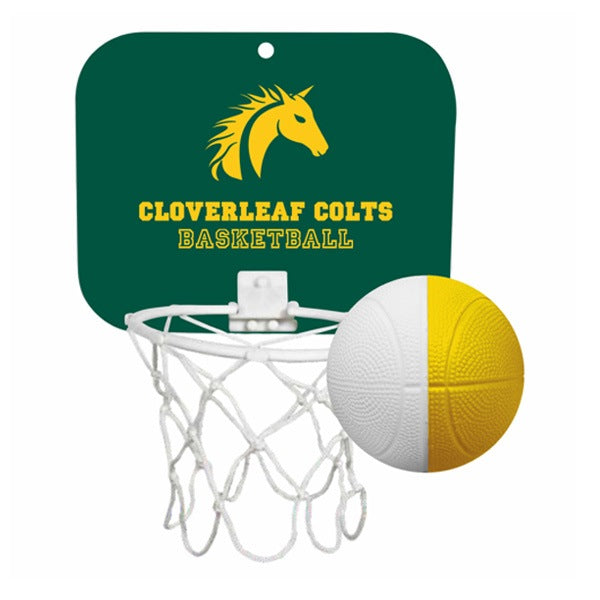 Mini Basketball Backboard With 4" Foam Basketball (Q528822)