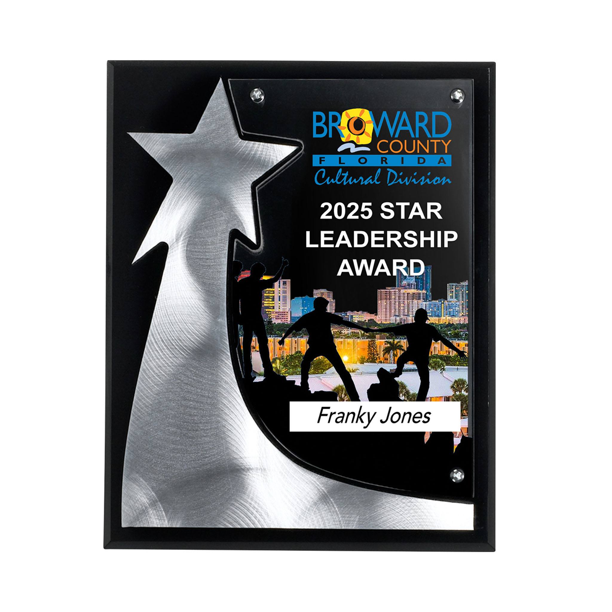 The Rising Star Plaques - Screen Print (Q529811)