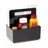 Plastic Condiment Caddy With Handle (Q530222)