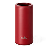 12 Oz. Swig Skinny Can Cooler - Crimson (Q530522)