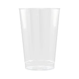 12 Oz. Clear Fluted Plastic Cup (Q532211)