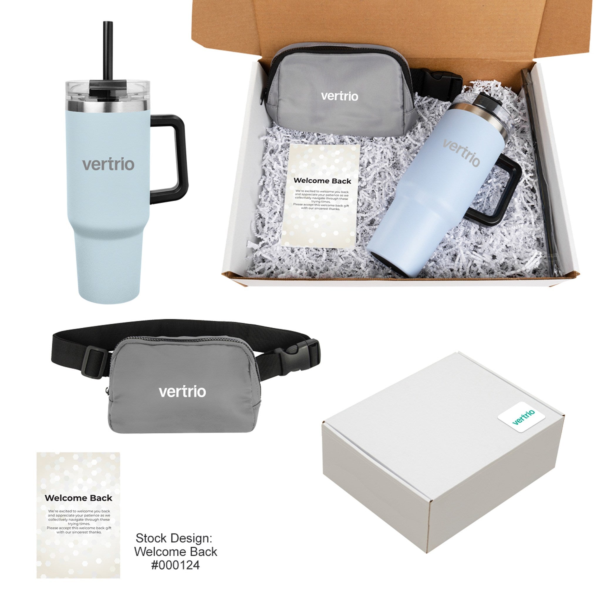 Sip And Step Gift Set  Imprinted with Logo (Q532822)