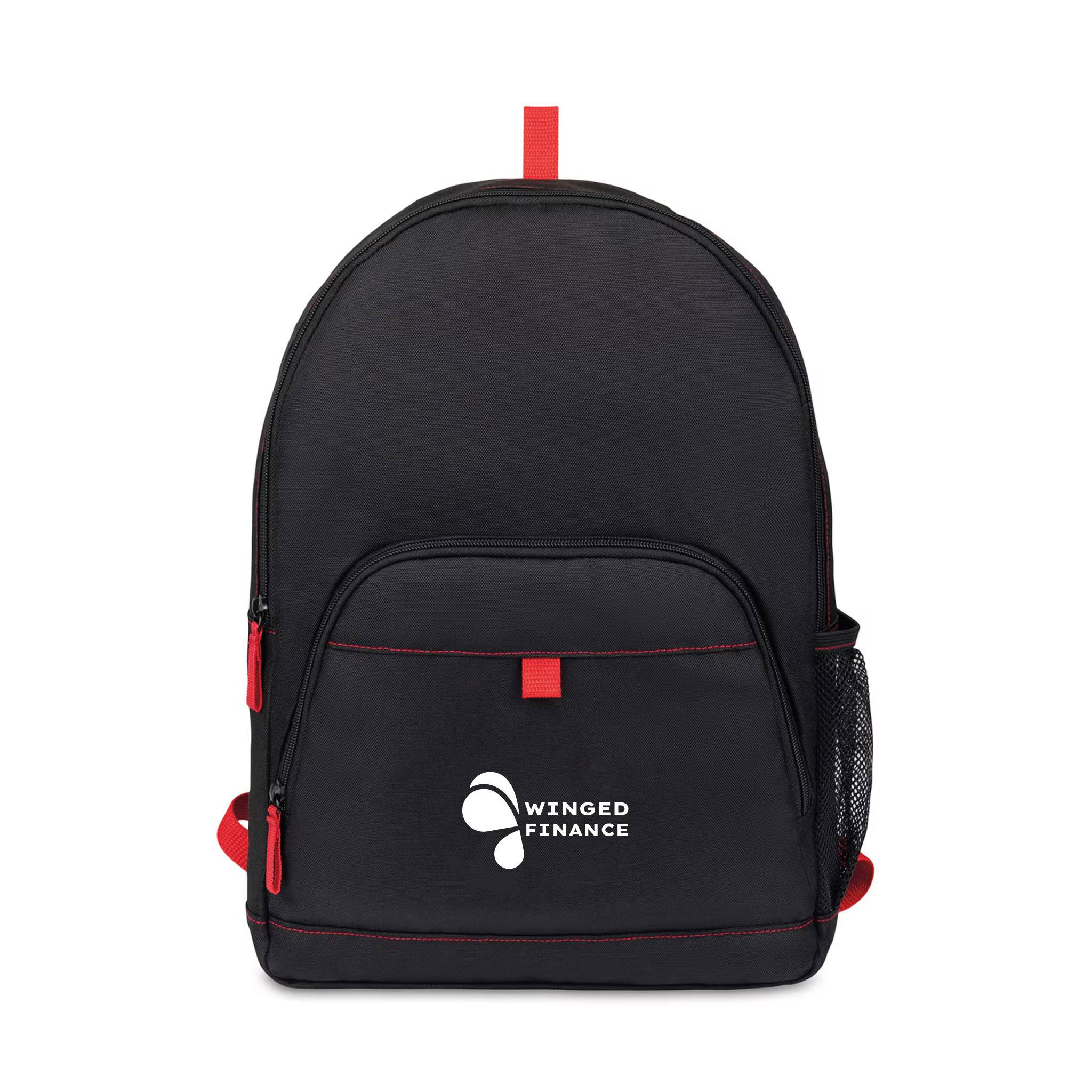 Repeat Recycled Poly Backpack - Red (Q534822)