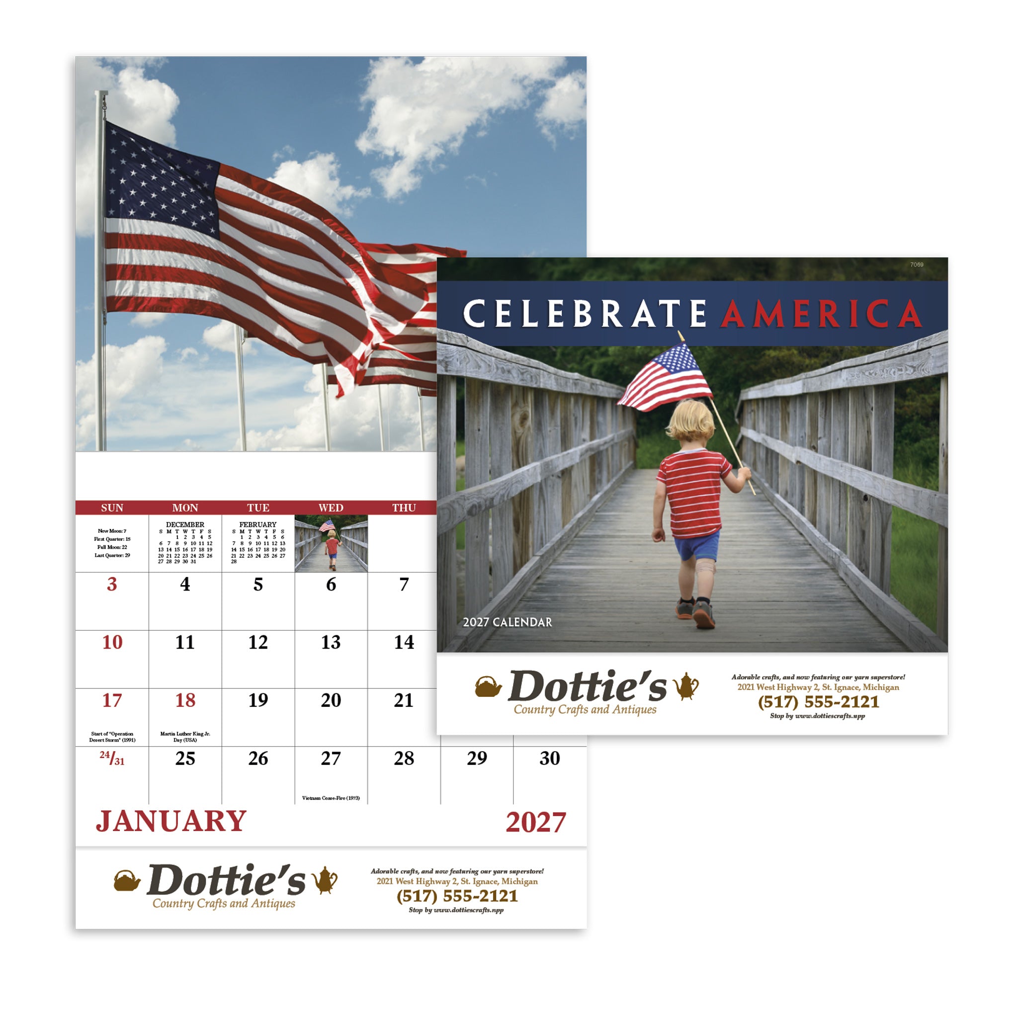 Celebrate America - Stapled Calendar (Q535722)